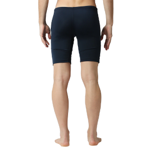 Navy Blue Solid Jammers Bottomwear
